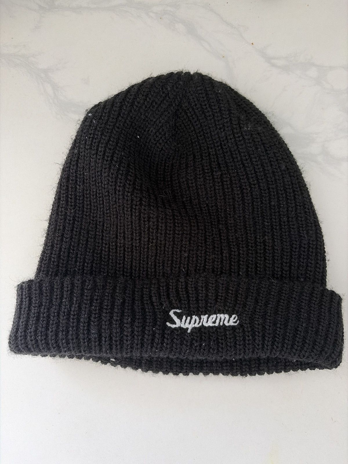 Supreme Supreme Yarn Applique Beanie | Grailed