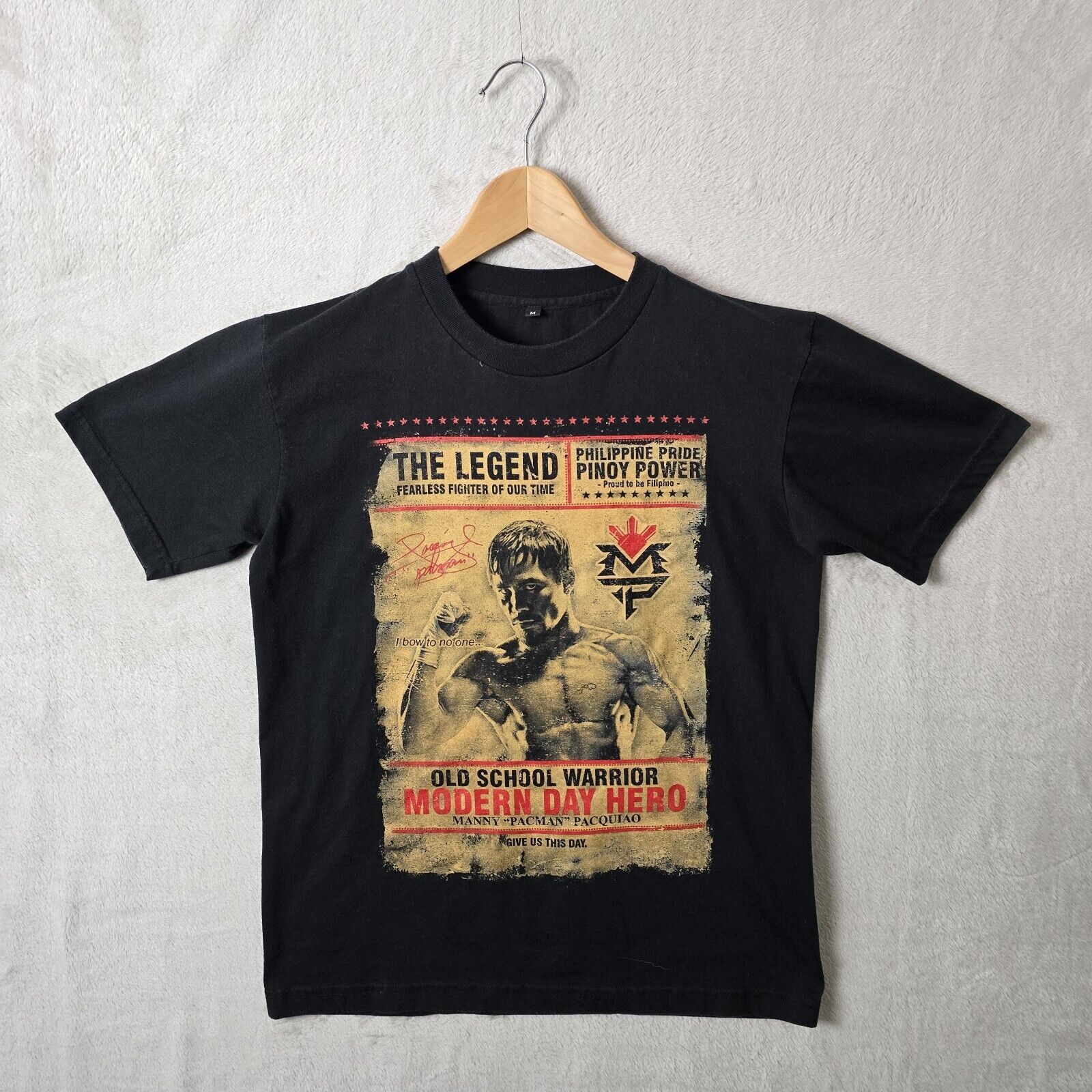 Other Manny Pacquiao Modern Hero Phillipines Size Medium Boxing Size US M / EU 48-50 / 2 - 2 Thumbnail