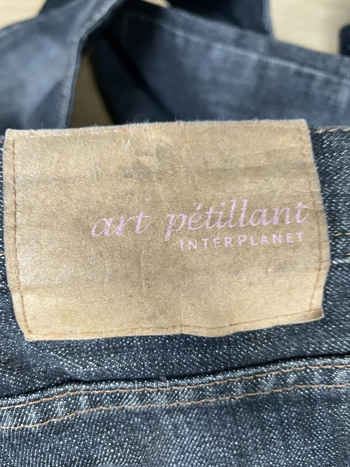 Designer × If Six Was Nine Art Petillant Interplanet Low Rise Flare Jeans Made Japan Size US 29 - 16 Thumbnail