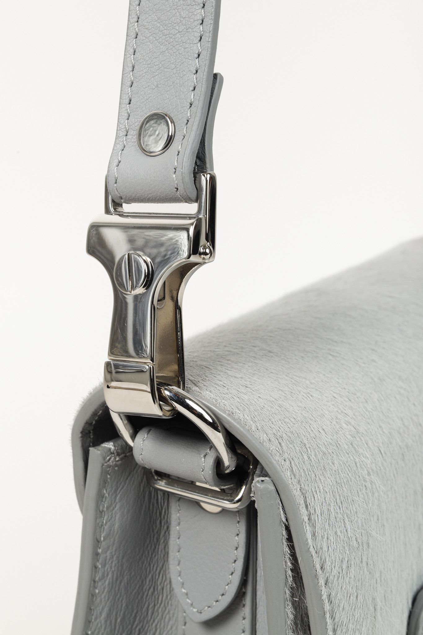 Proenza Schouler Proenza Schouler Icy Pearl Calf Hair PS11 Mini Shoulder Bag Size ONE SIZE - 9 Thumbnail