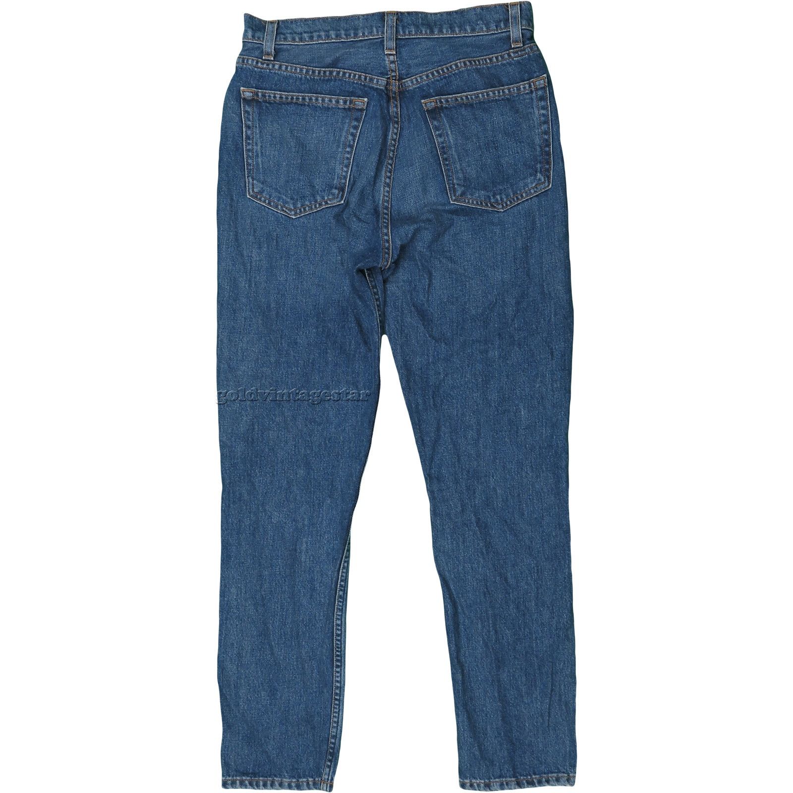 Reformation Julia High Cigarette Baltic Wash Denim Jeans 27