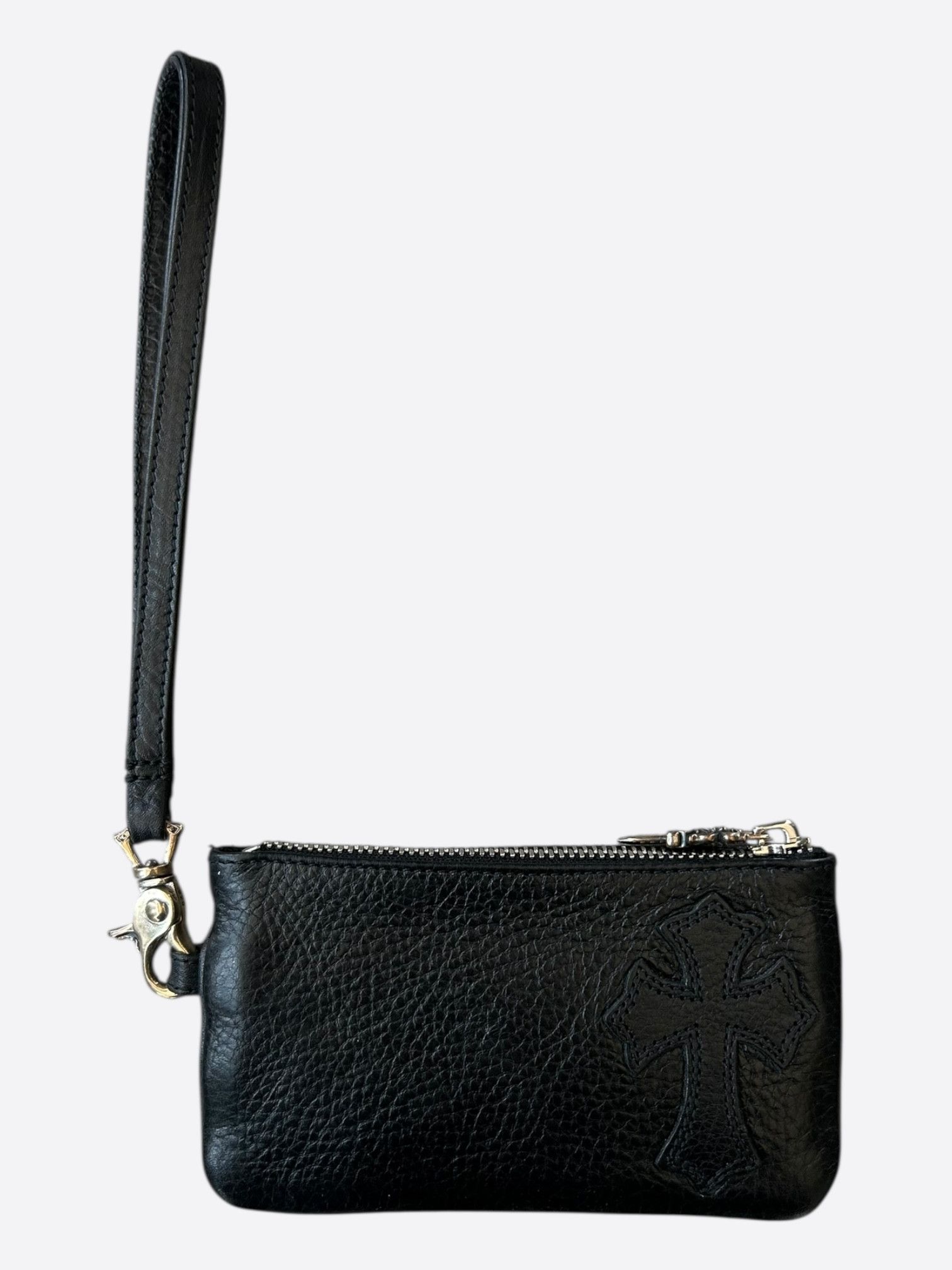 Chrome Hearts Chrome Hearts Black Cross Patch Loop Wallet Size ONE SIZE - 1 Thumbnail