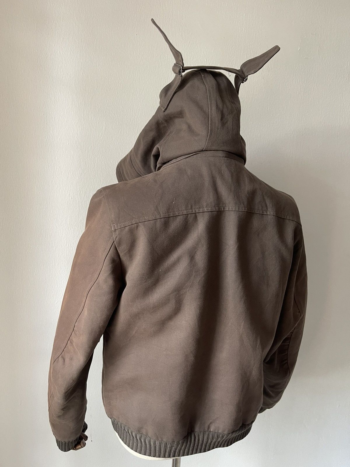 Hussein Chalayan Hussein Chalayan Hooded Bomber Jacket AW05 -"In Shadows" #98 Size US M / EU 48-50 / 2 - 9 Thumbnail