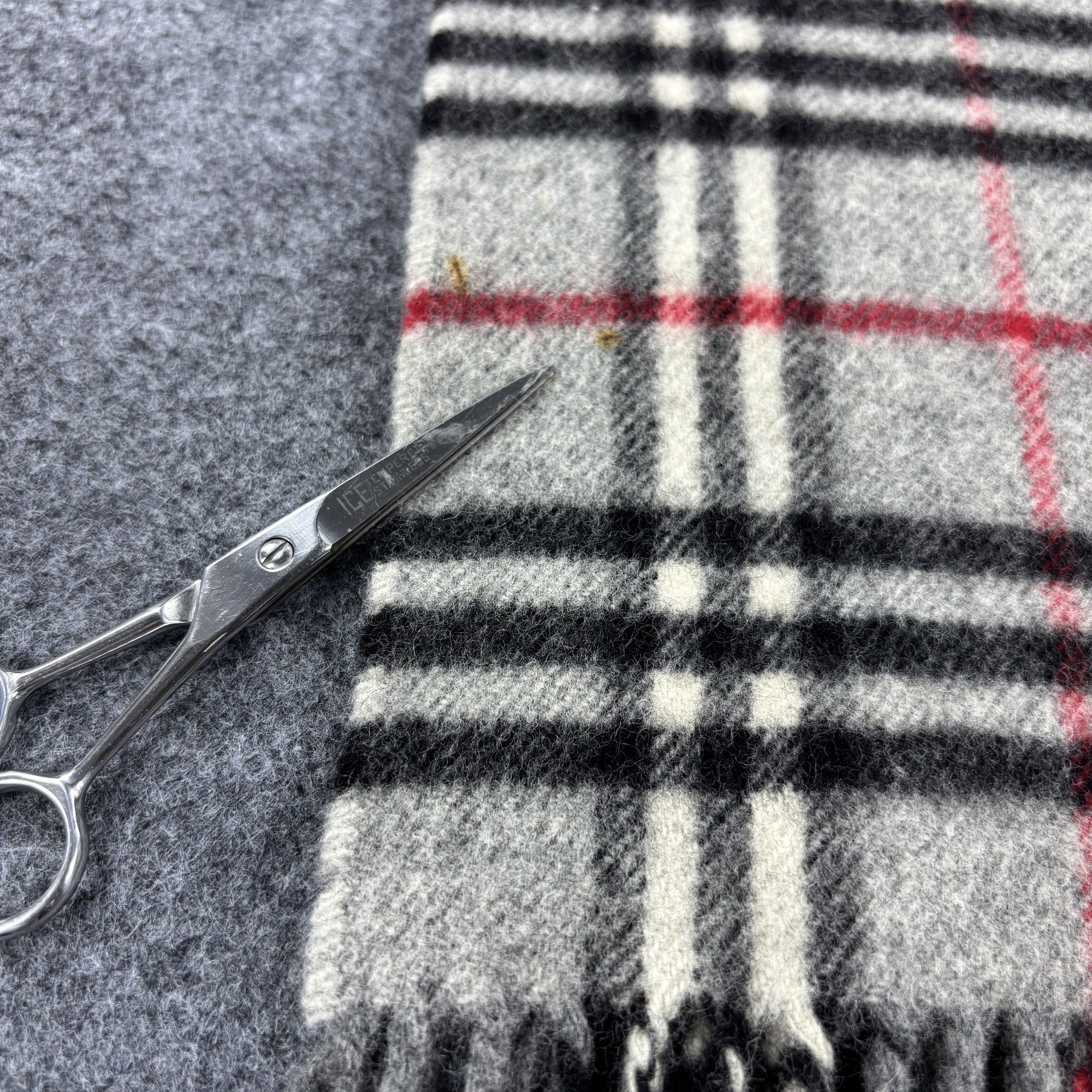Burberry × Vintage GF10711 Burberry Scarf Neck Wear Muffler Nova Check Size ONE SIZE - 10 Thumbnail
