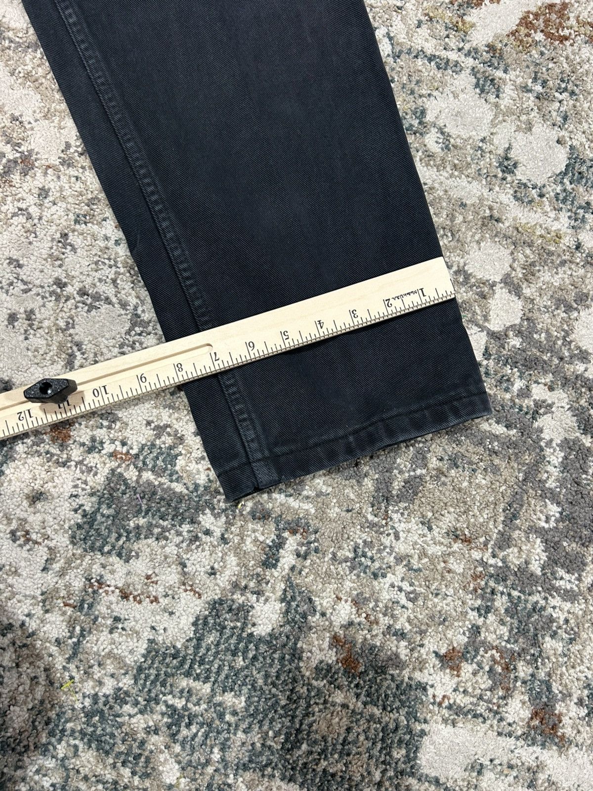 Calvin Klein Vintage Y2k Calvin Klein Black Washed Straight Fit Jeans Size US 32 / EU 48 - 10 Thumbnail