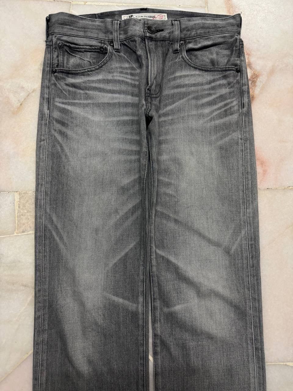 Japanese Brand Vintage Back Number Insane Whisker Honeycomb 90s Style Jean Size US 30 / EU 46 - 3 Thumbnail