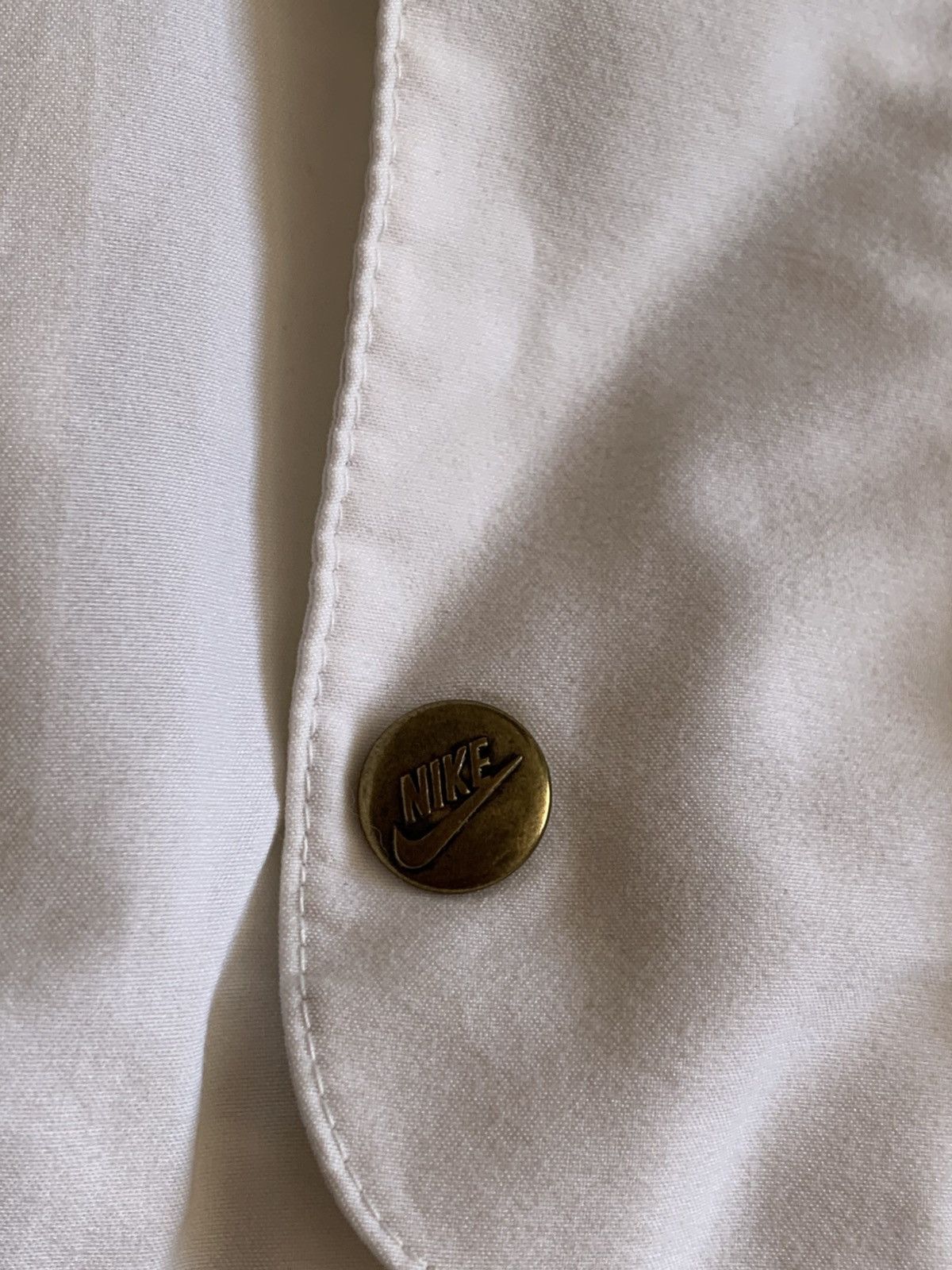 Vintage Nike Challenge Court Zip Jacket Men L White Navy Windbreaker Size US L / EU 52-54 / 3 - 6 Thumbnail