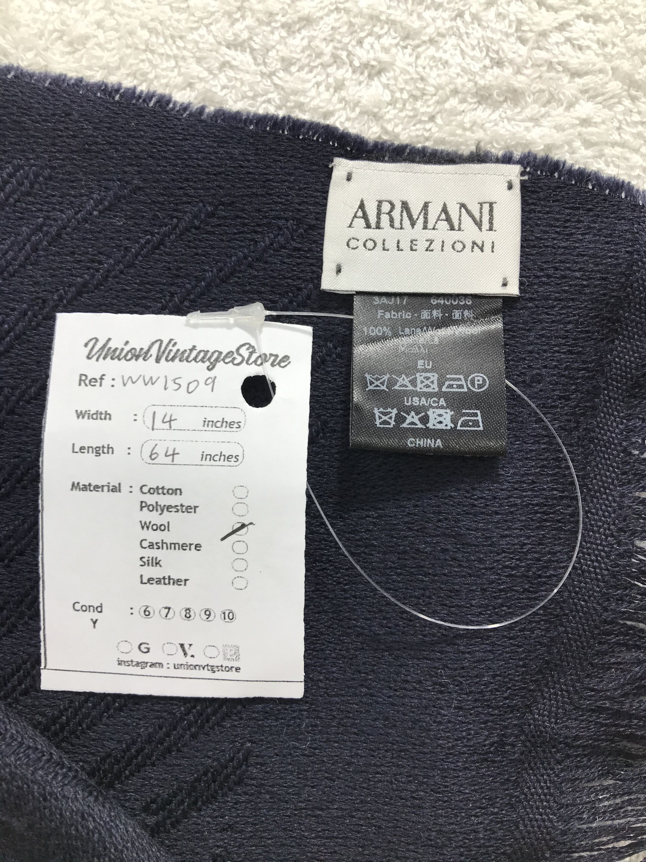 Armani Collezioni Armani Collezioni Scarf / Muffler / Neckwear - WW1509 Size ONE SIZE - 5 Thumbnail