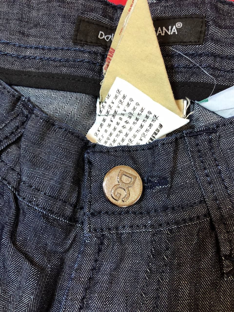Dolce & Gabbana DOLCE & GABBANA distressed denim pants with logo Size US 33 - 4 Thumbnail