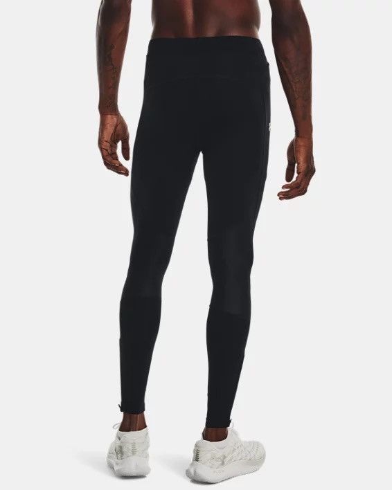 Under Armour Under Armour Men HeatGear Compression Black Running Leggings Size US 34 / EU 50 - 8 Thumbnail