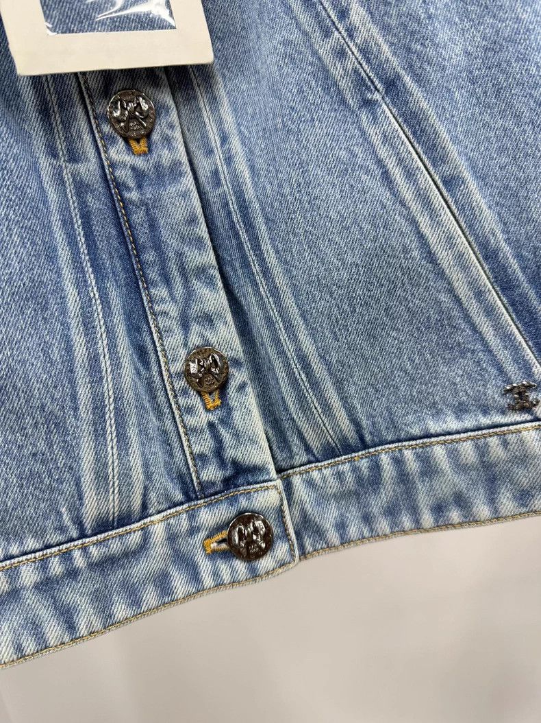 Chanel Chanel 25K bow denim vest Size XS / US 0-2 / IT 36-38 - 2 Thumbnail