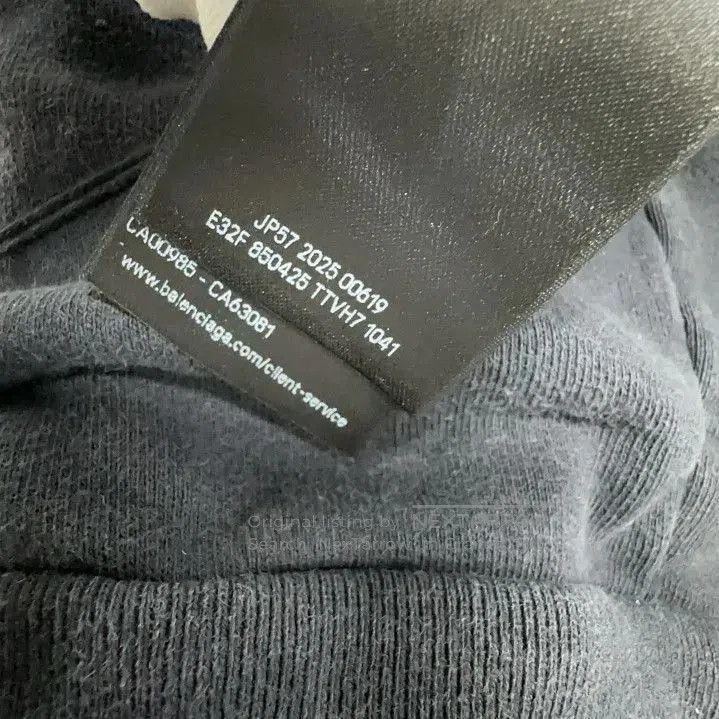 Balenciaga Balenciaga 3B Sports Icon Hooded Zip Sweatshirt. Size US S / EU 44-46 / 1 - 4 Thumbnail