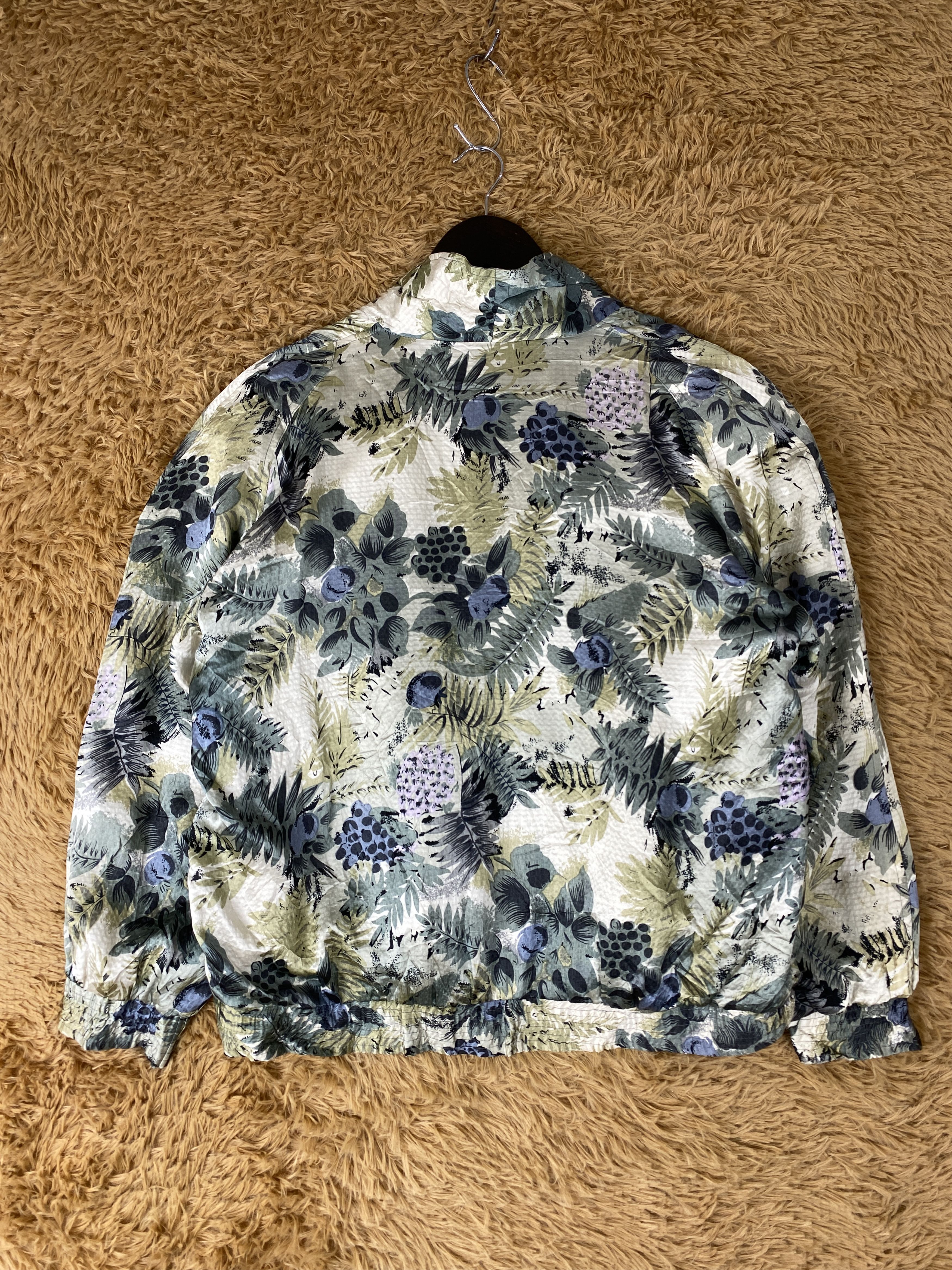 Japanese Brand Vintage Helene De Michel Floral Art Design Jacket J1959 Size US M / EU 48-50 / 2 - 5 Thumbnail