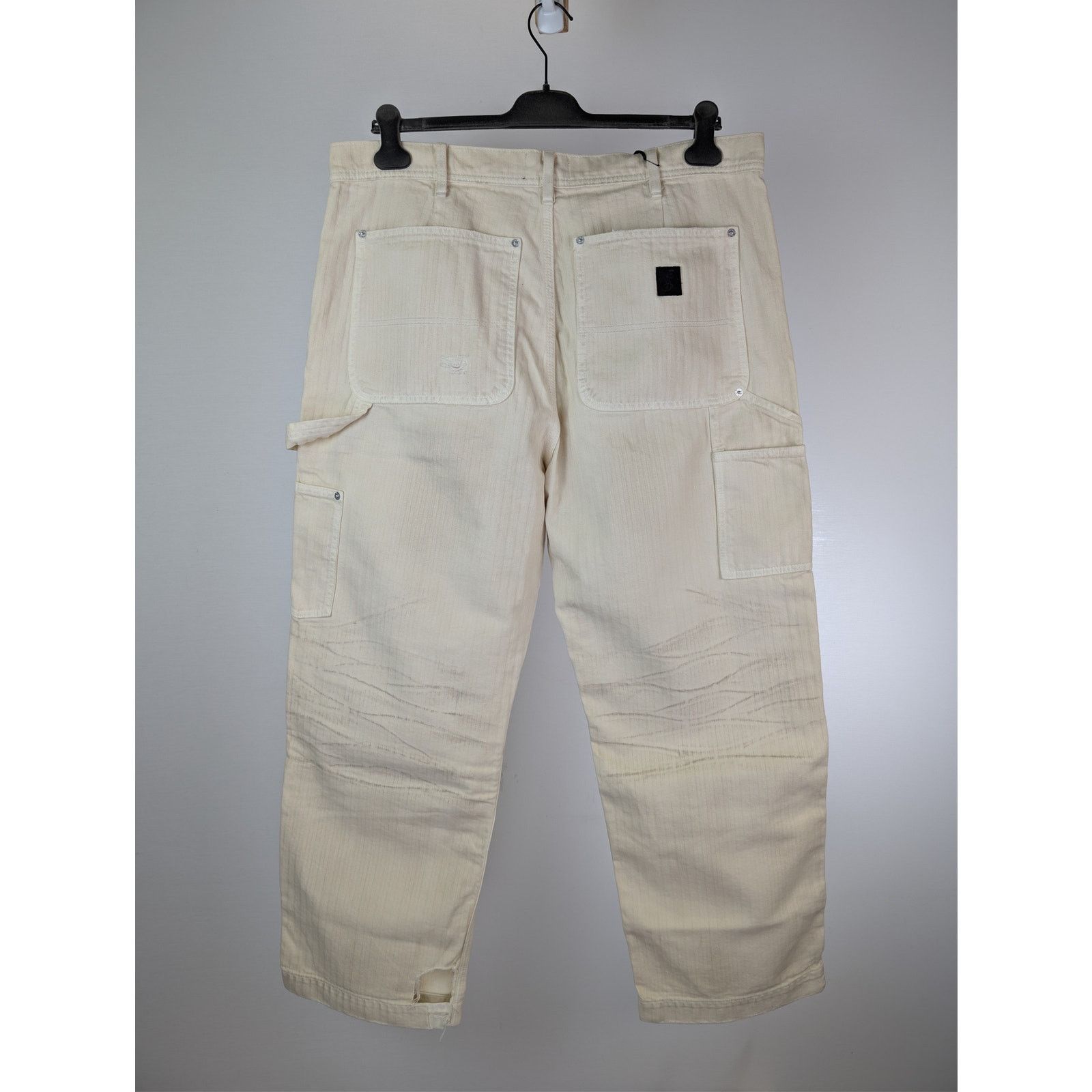 Enfants Riches Deprimes o1rshd1 Double Knee Paint Pants in white Size US 38 / EU 54 - 11 Thumbnail