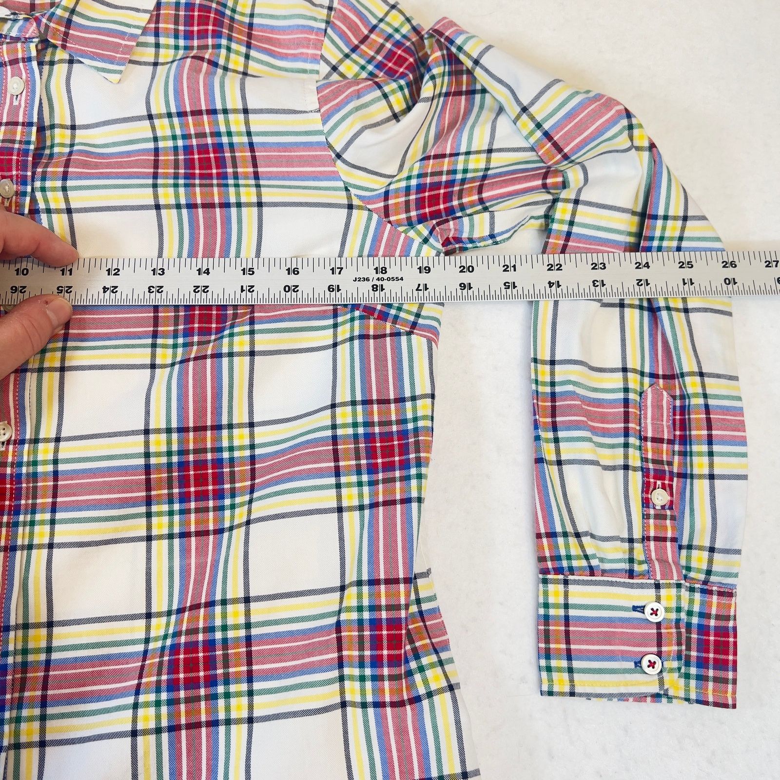 Other Talbots Button Shirt Woman's Small Long Sleeve All Cotton Size S / US 4 / IT 40 - 8 Thumbnail