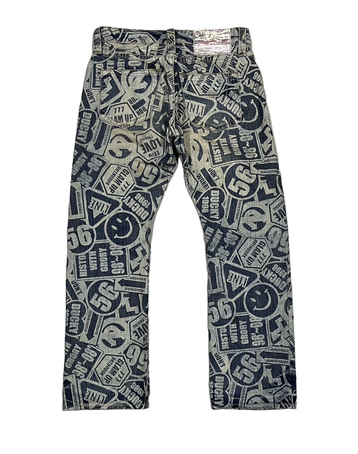 Japanese Brand 💸BindingOffer💸 CO&LU Rare Design Denim Pant Size US 32 / EU 48 - 2 Thumbnail