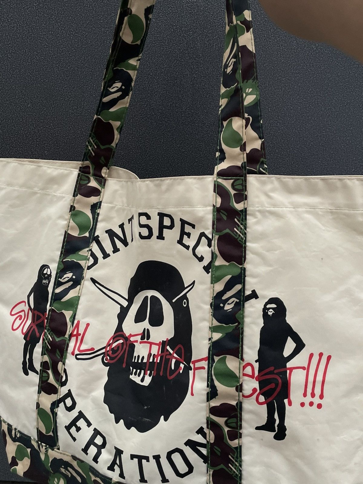 Bape × Stussy Bape X Stussy Nylon Tote Bag Size ONE SIZE - 2 Thumbnail