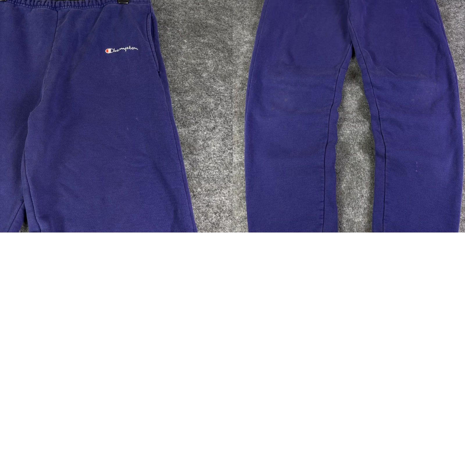 Champion Champion Mens Sweatpants Purple Large Fleece Embroidered Logo Joggers 29x29 Vintage N/A Size US 33 - 8 Thumbnail