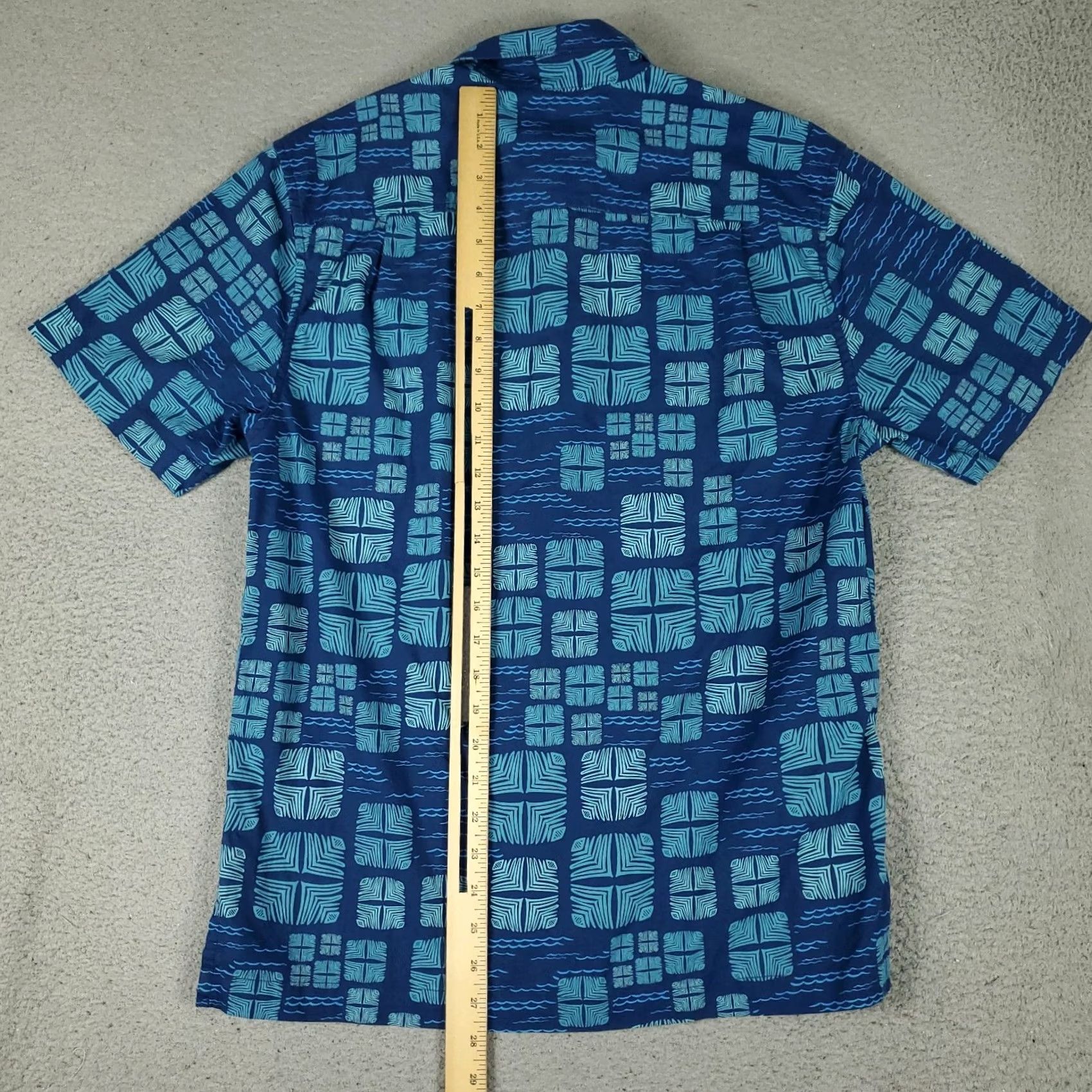 Tommy Bahama Tommy Bahama Shirt Mens Small Blue Cotton Hawaiian Button Up Short Sleeve Shirt Size US S / EU 44-46 / 1 - 3 Thumbnail
