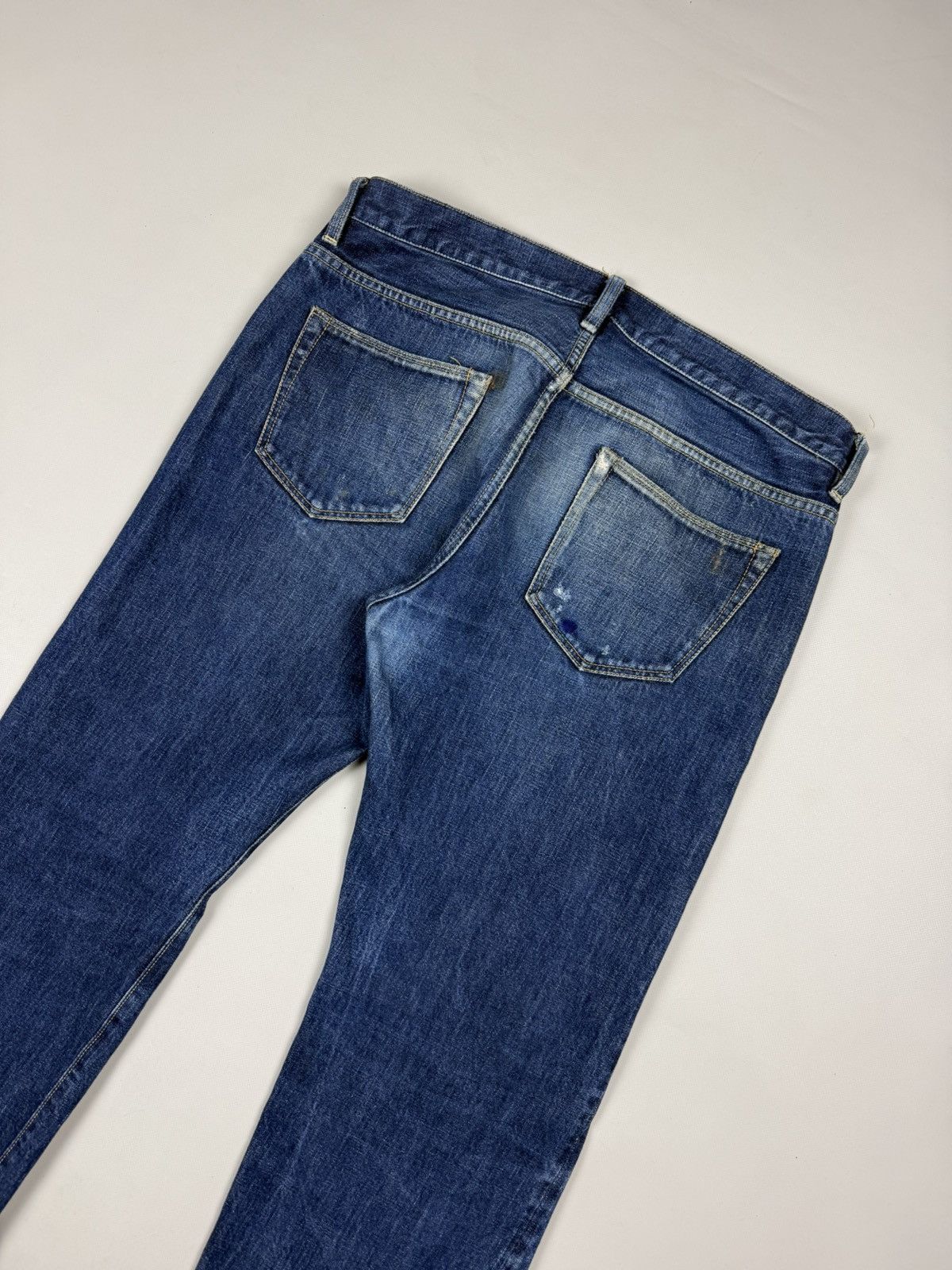 Japanese Brand Japanese Crafted Selvedge Denim Men’s Jeans Size 34 32 Size US 34 / EU 50 - 15 Thumbnail