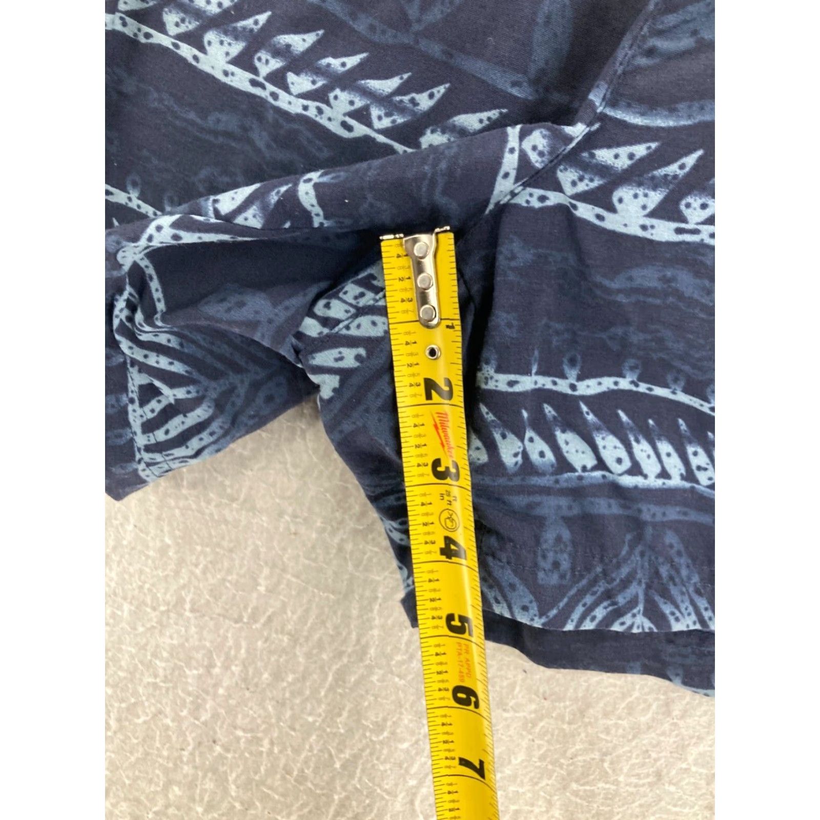 Vintage VINTAGE Greg Norman Swim Trunks Mens XL Blue Drawstring Size ONE SIZE - 4 Thumbnail