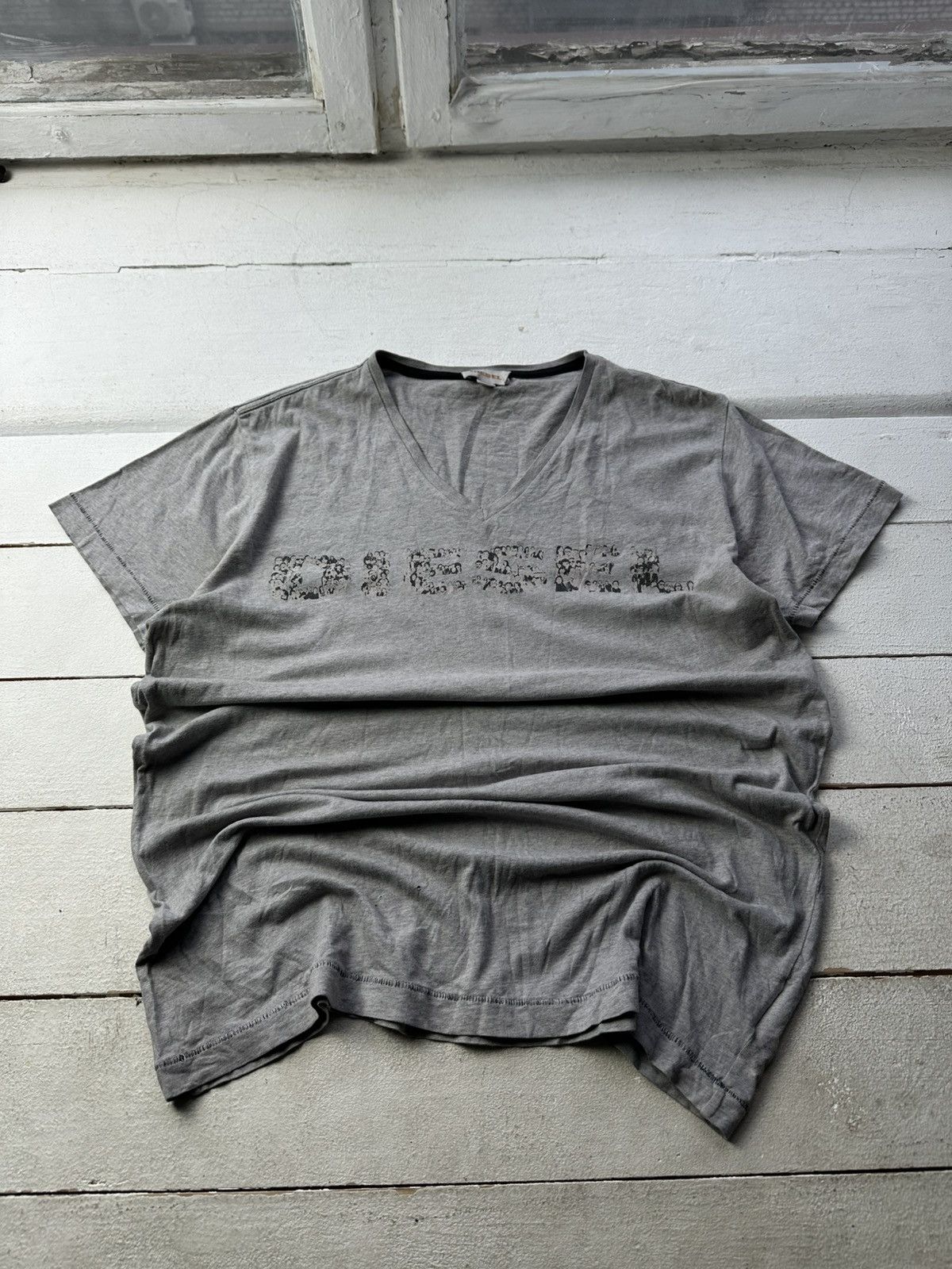 Diesel 🚨DIESEL AVANT GARDE ARCHIVE VINTAGE BIG LOGO T-SHIRT Y2K TEE Size US XL / EU 56 / 4 - 1 Thumbnail