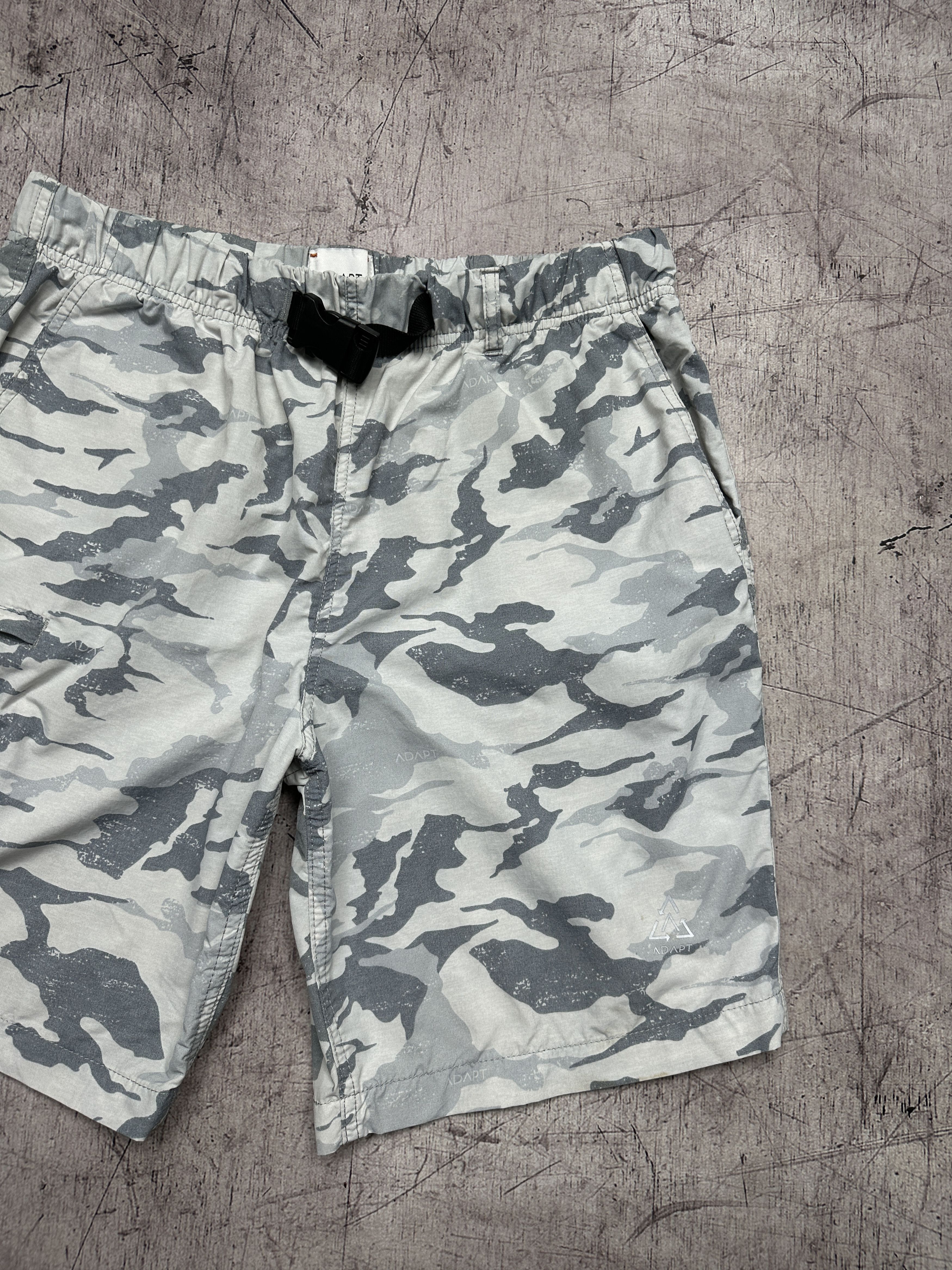 Adapt Adapt Mens Camo Nylon Shorts Size US 32 / EU 48 - 2 Thumbnail