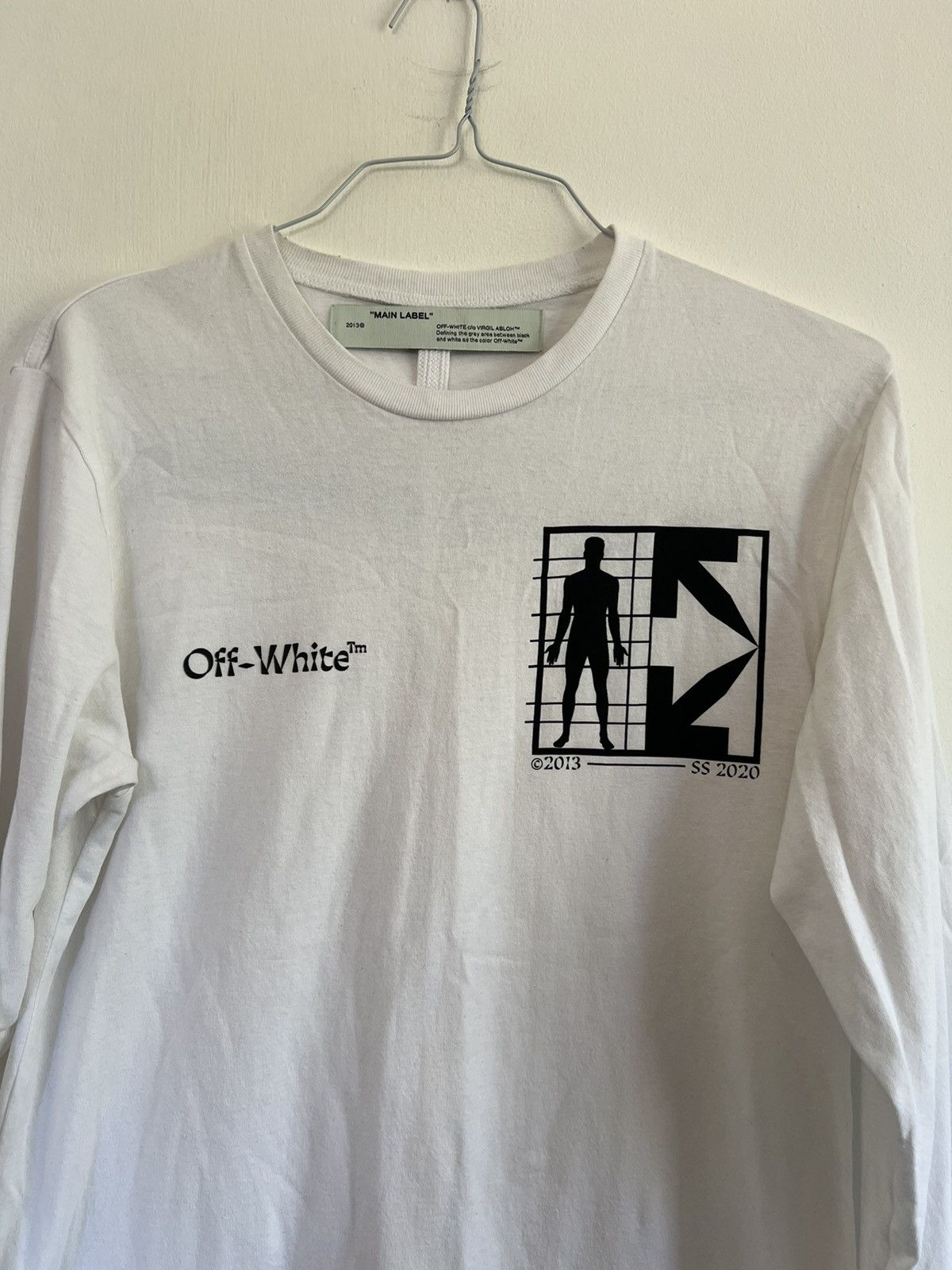 Off-White Off white Half Arrows Men Long sleeve TEe Size US M / EU 48-50 / 2 - 4 Thumbnail