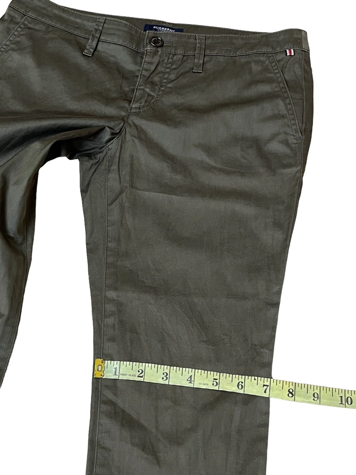 Burberry NICE🔥🔥BURBERRY LOW RISE ANKLE CROPPED PANT Size 31" - 15 Thumbnail