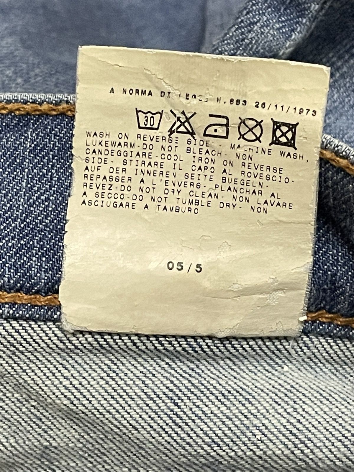Dolce & Gabbana Vintate Authentic Designer Dolce & Gabbana Flared Denim Size US 28 / EU 44 - 22 Thumbnail