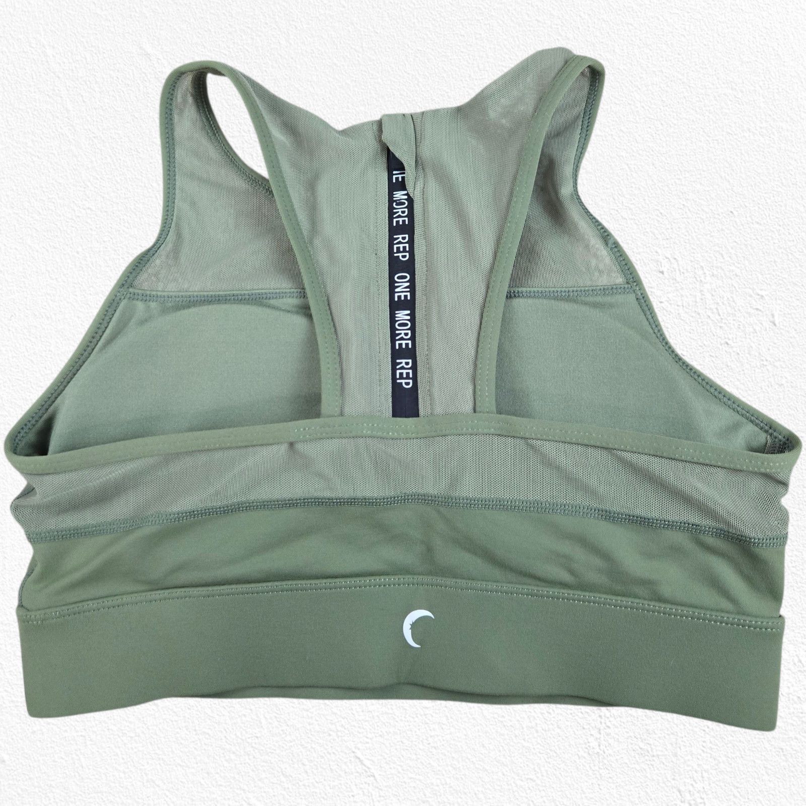 Other Zyia Active All-Star Sports Bra Sage Green Size Medium Size ONE SIZE - 8 Thumbnail