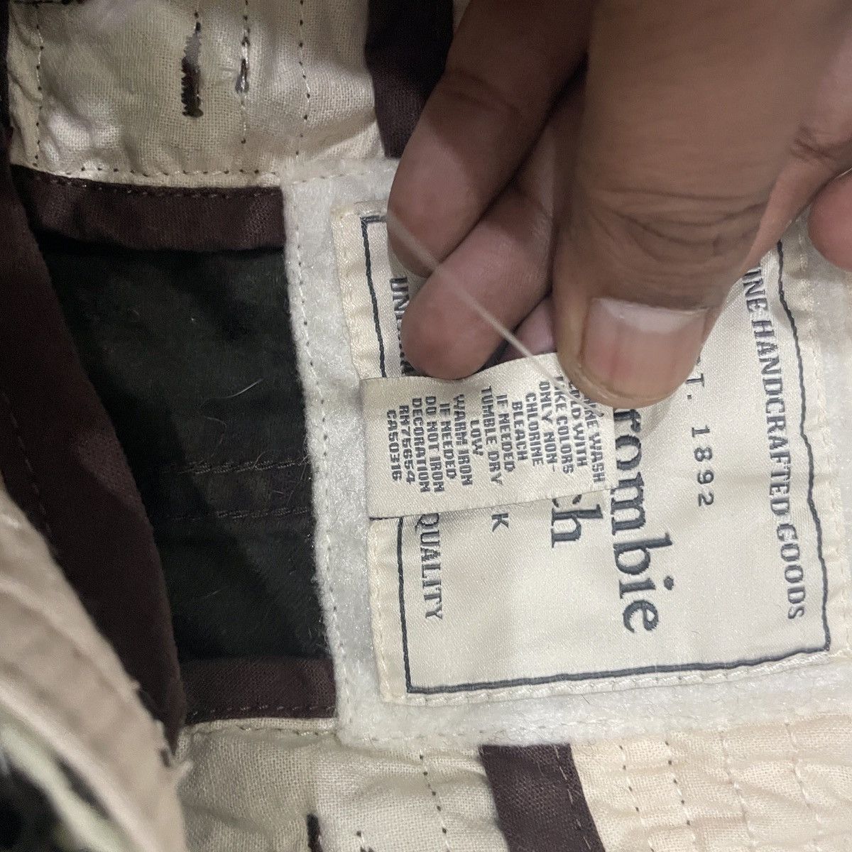 Abercrombie & Fitch Vintage Abercrombie & Fitch Fullprint Pants Size US 38 / EU 54 - 7 Thumbnail