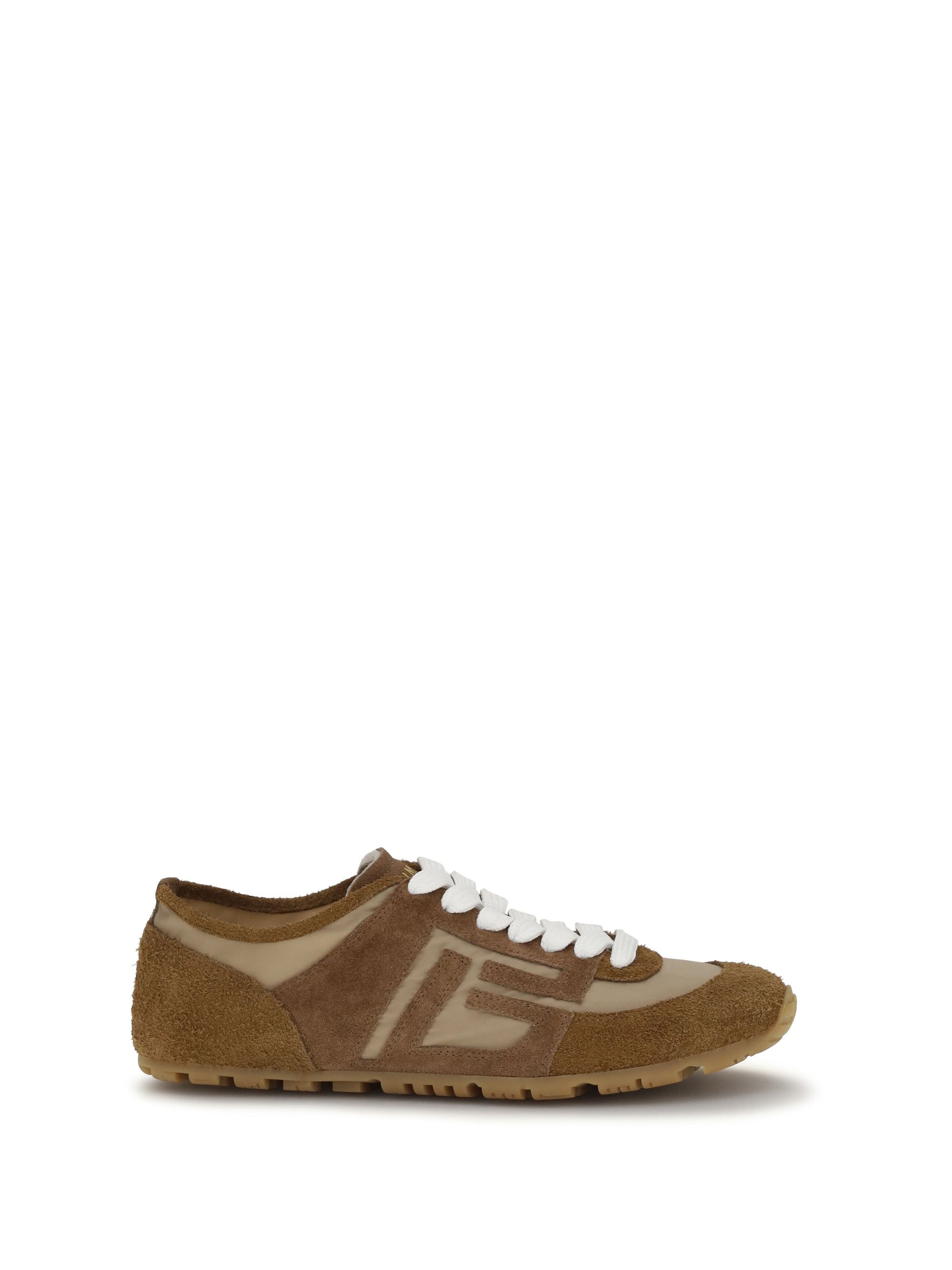 Balmain Leather Racer Sneakers Size US 6 / IT 36 - 1 Thumbnail