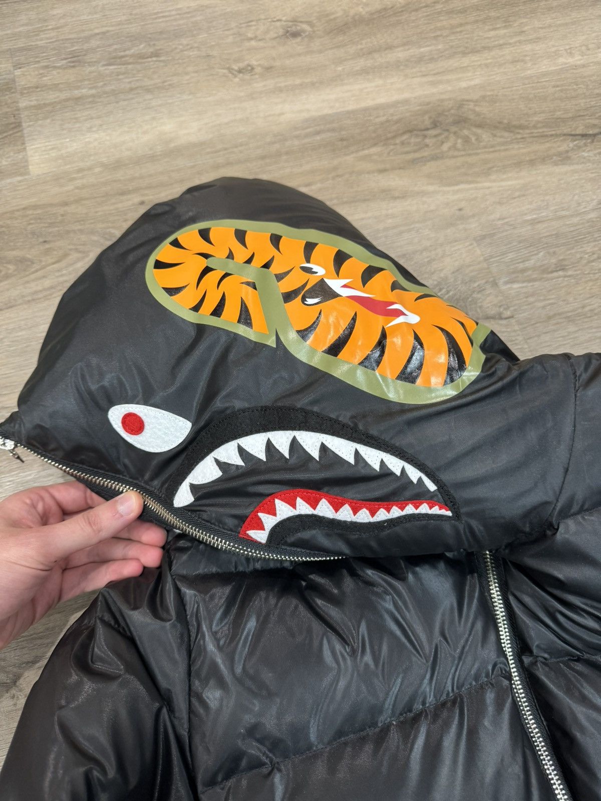BAPE Shark Puffer Jacket Full Zip