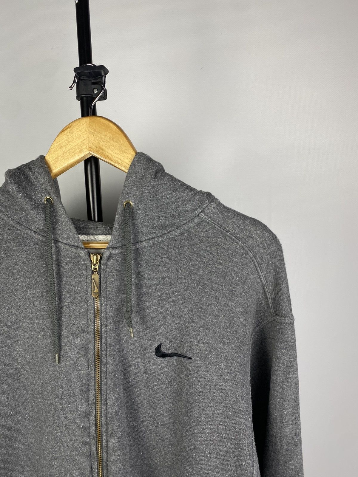 Nike × Nike ACG × Vintage Vintage Nike 90s Shox Zip-Up Hoodie BIg Logo Size US M / EU 48-50 / 2 - 4 Thumbnail