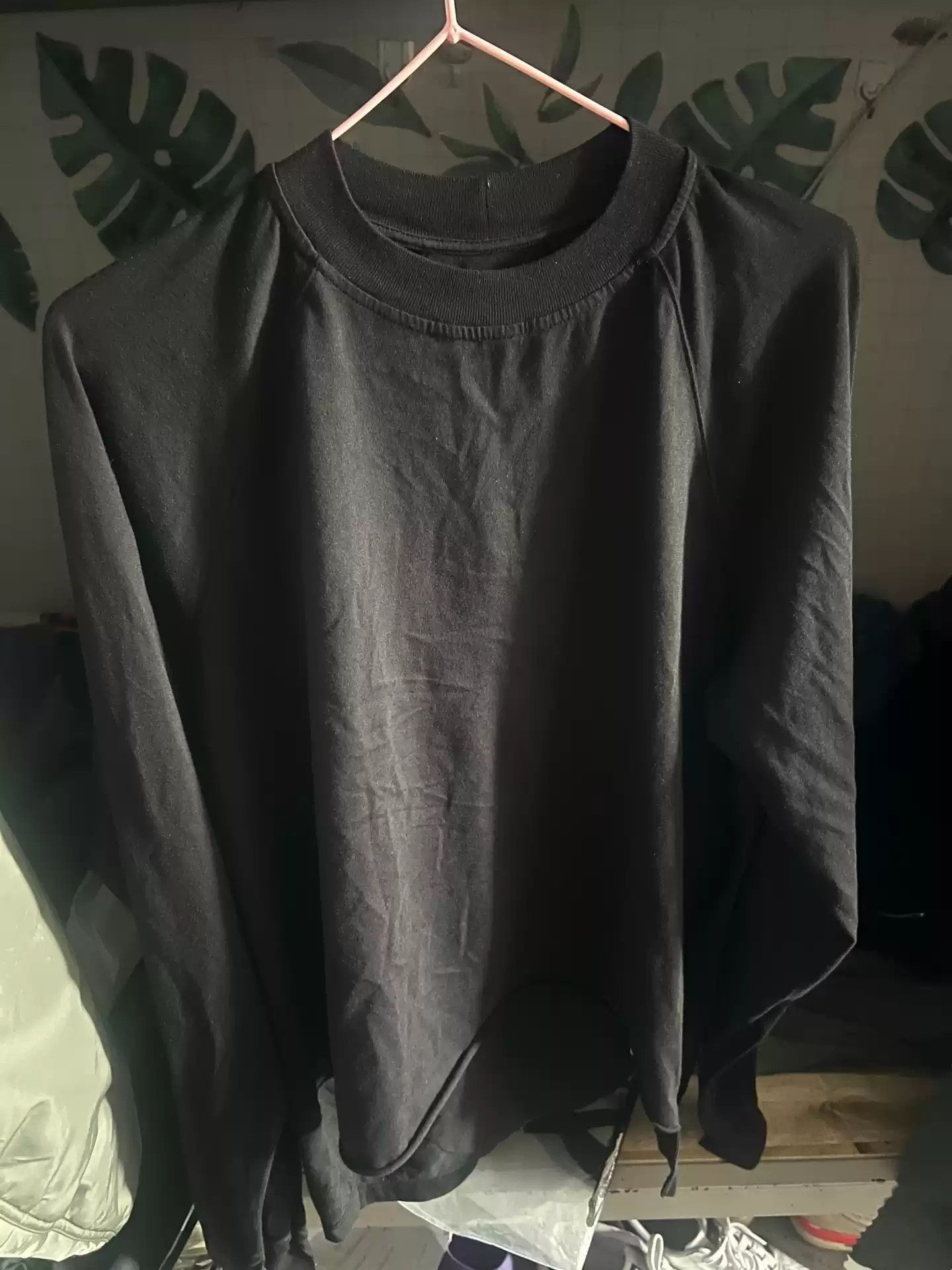 Rick Owens Rickowens Dark Backed Long Sleeve Sweater Size US L / EU 52-54 / 3 - 1 Thumbnail