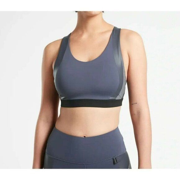 Athleta Athleta Ultimate Legend Bra D-DD Medieval Violet/ Muted Lila Size ONE SIZE - 1 Thumbnail