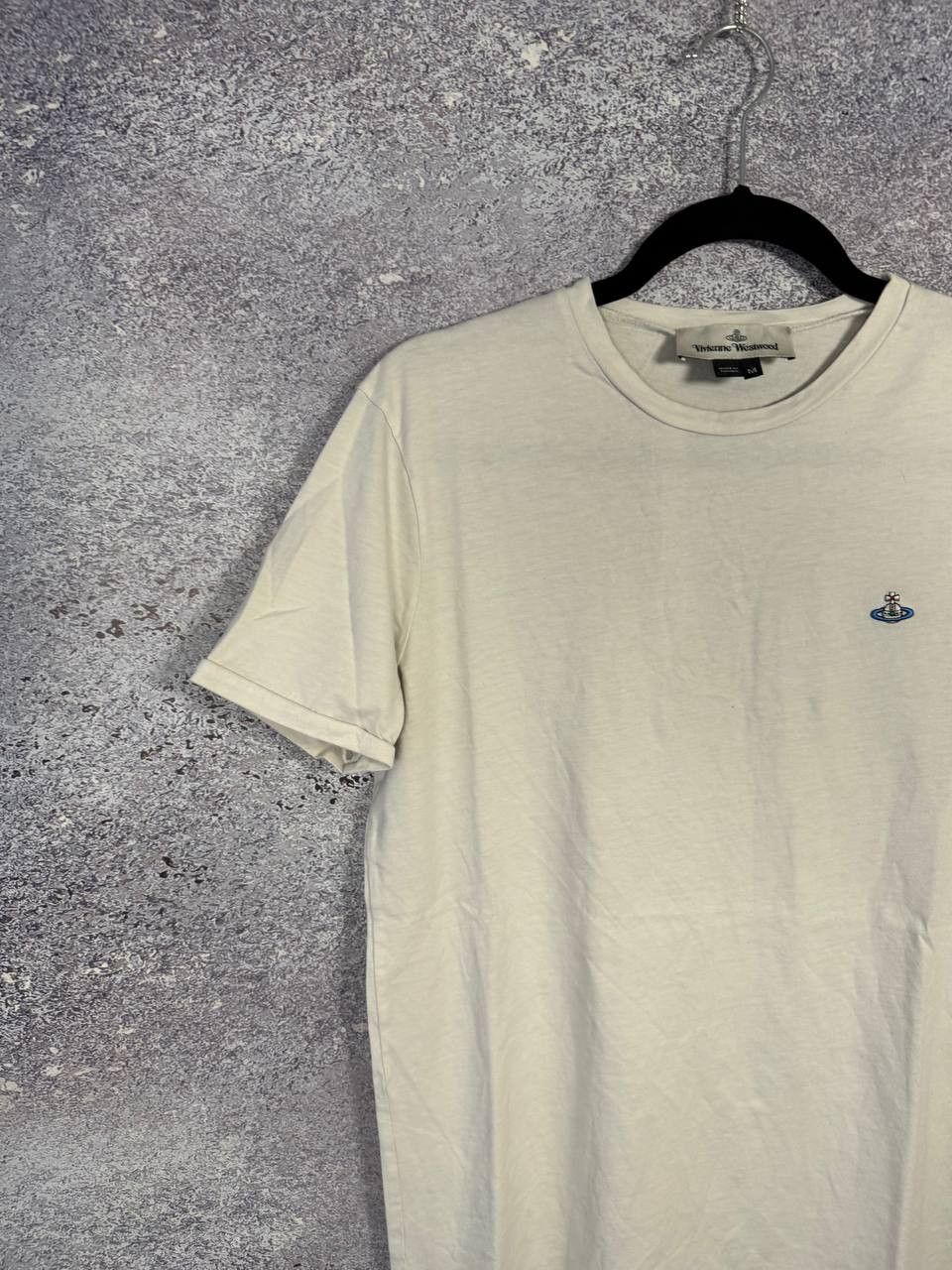Vivienne Westwood Vivienne Westwood Orbital Embroidered Logo White Men's Size US M / EU 48-50 / 2 - 3 Thumbnail