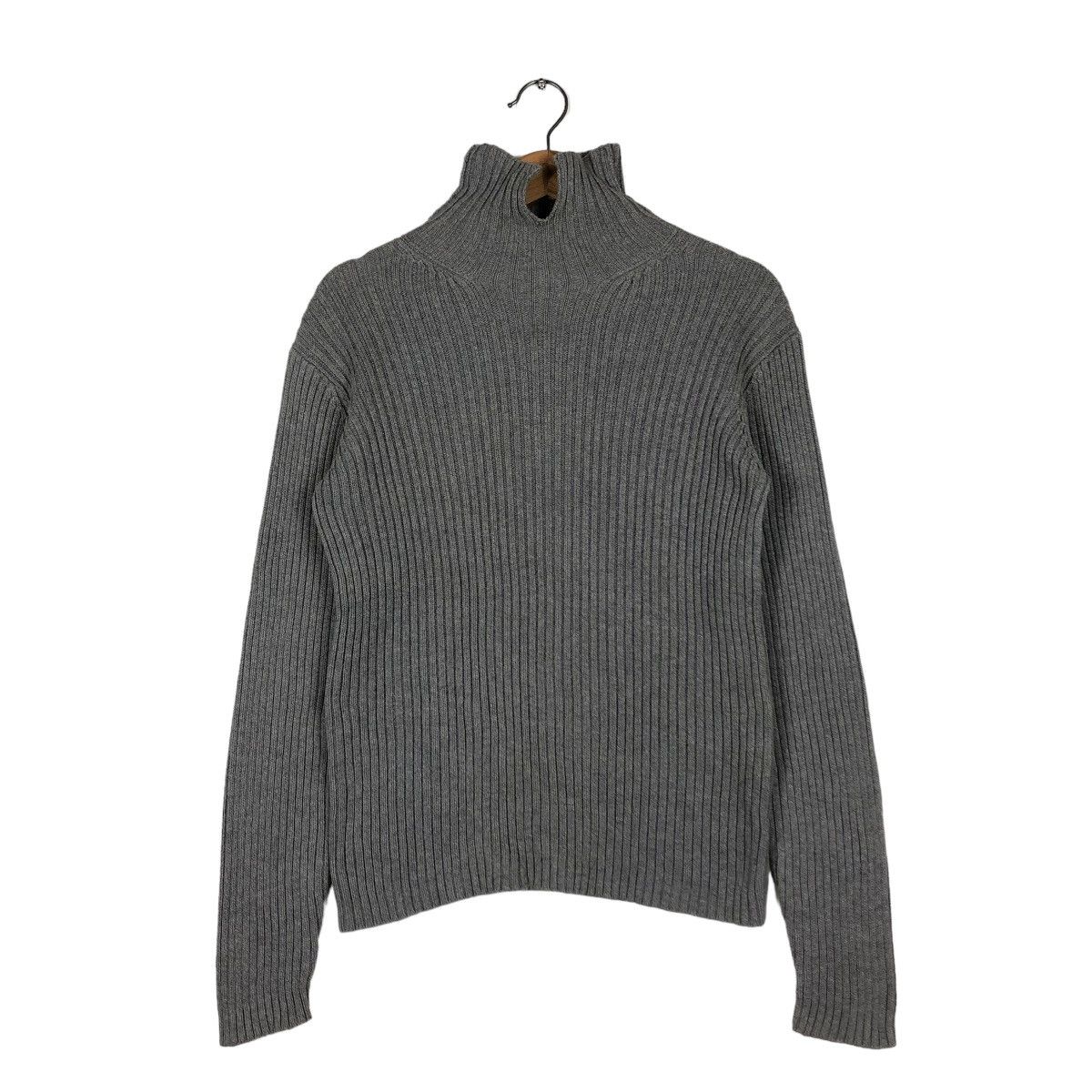 Yohji Yamamoto 🔥TURTLE NECK KNIT SWEATSHIRT Y’S YOHJI YAMAMOTO Size US M / EU 48-50 / 2 - 1 Thumbnail