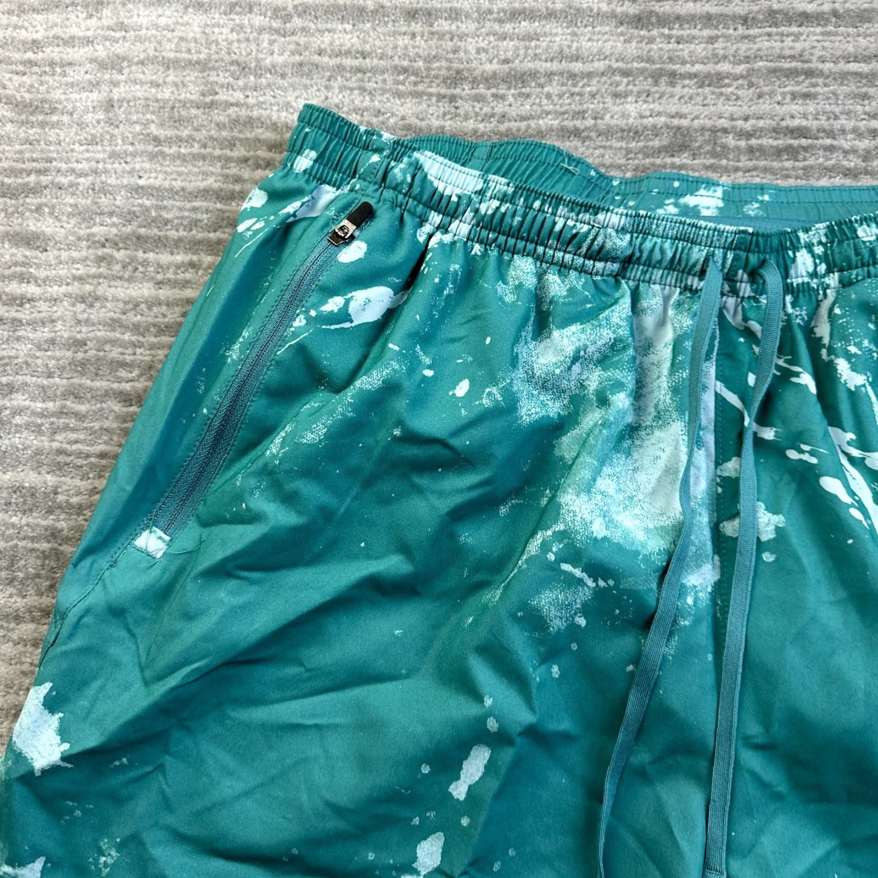 Nike VINTAGE Nike Shorts Mens L Dri-FIT Run Division Stride 4" Brief Lined Running Size US 33 - 3 Thumbnail