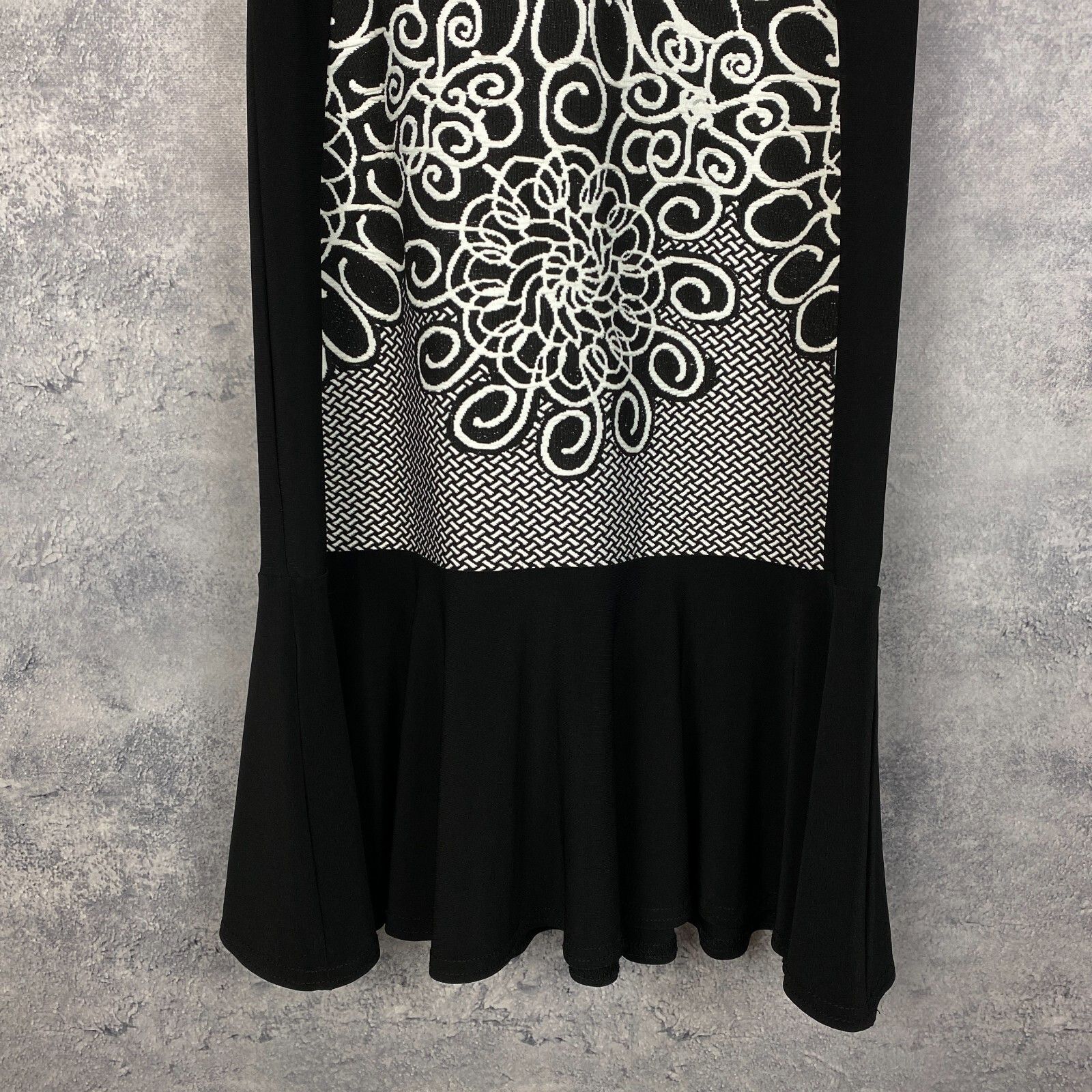 Joseph Ribkoff Joseph Ribkoff Women's Dress Size UK 8 Black Short Sleeve ` Size M / US 6-8 / IT 42-44 - 3 Thumbnail