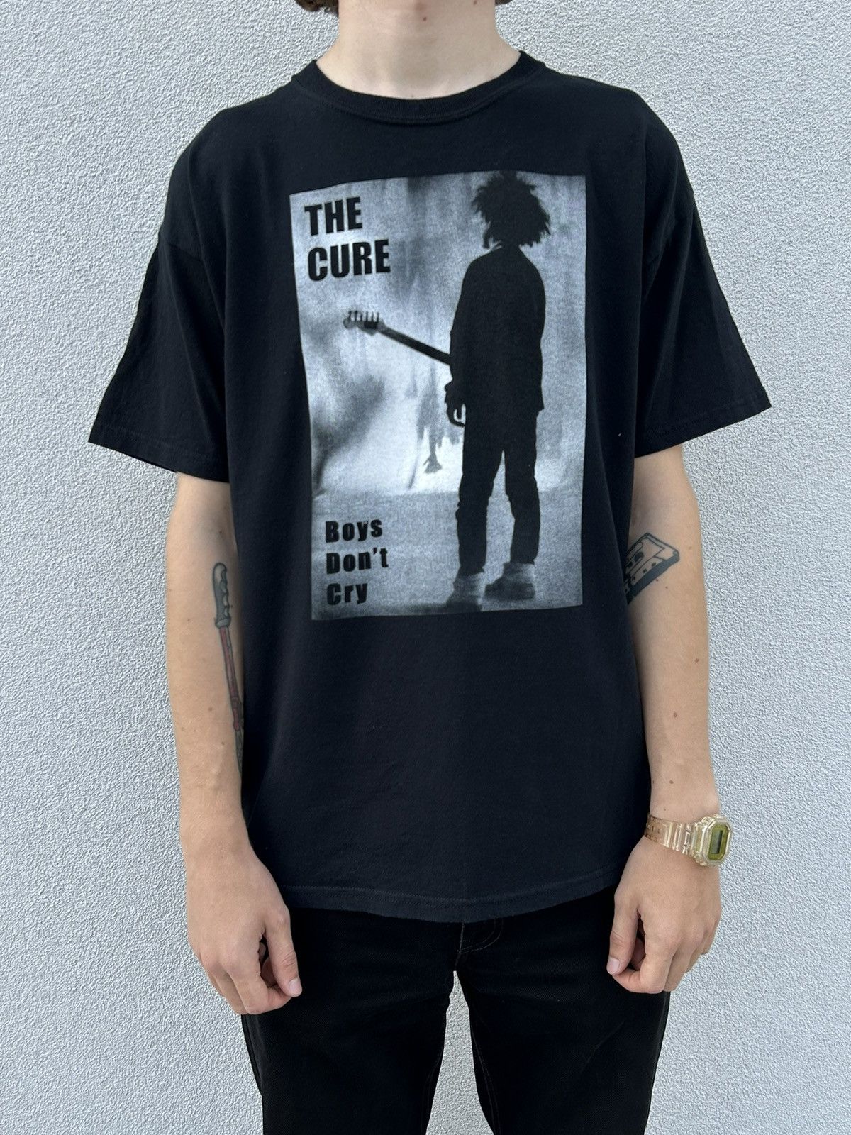 Band Tees × The Cure × Vintage Vintage 2000 The Cure T Shirt Boys Don't Cry L Size US L / EU 52-54 / 3 - 1 Thumbnail