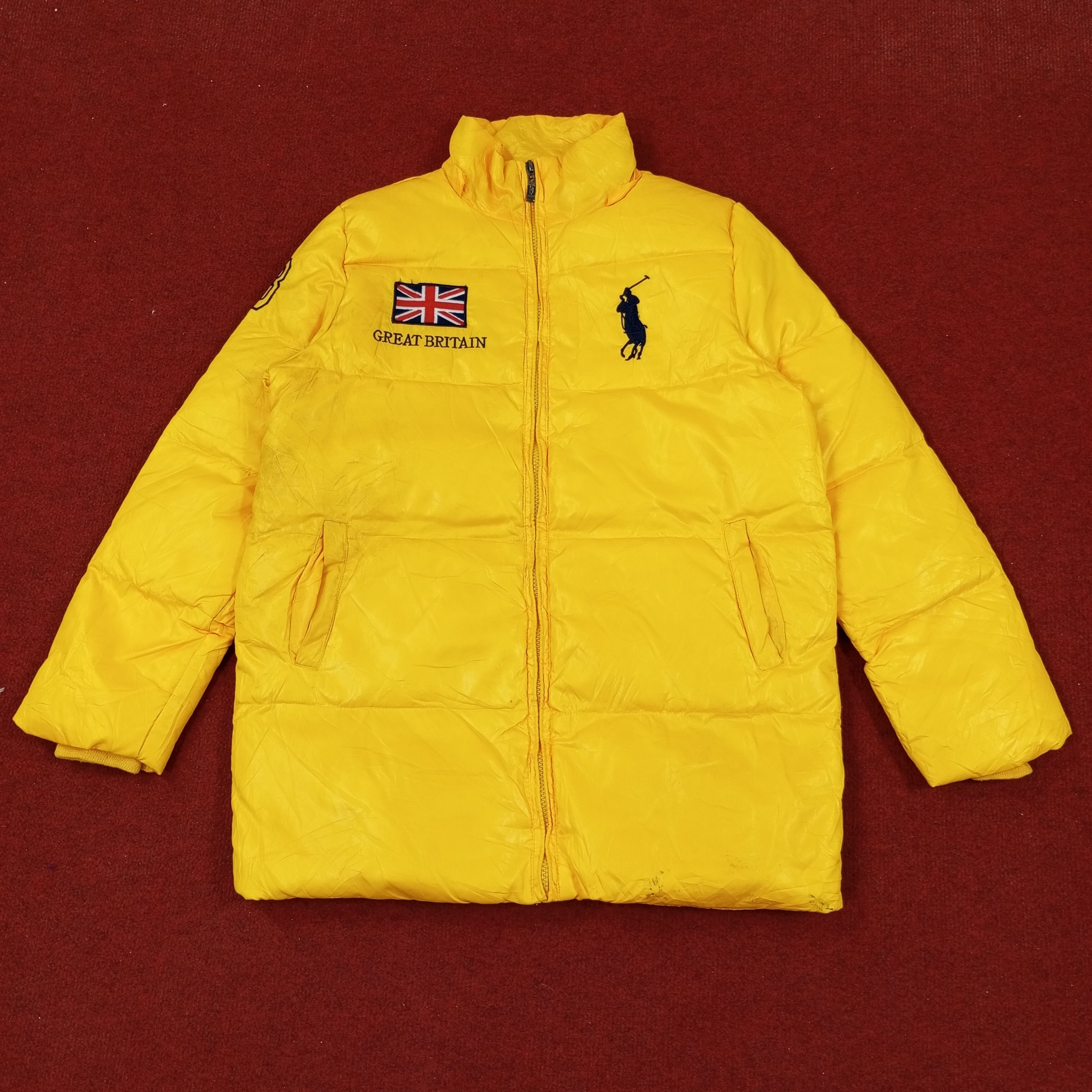 Polo Ralph Lauren × Vintage Polo By Ralph Lauren Great Britain Design Puffer Jacket Size US S / EU 44-46 / 1 - 4 Thumbnail