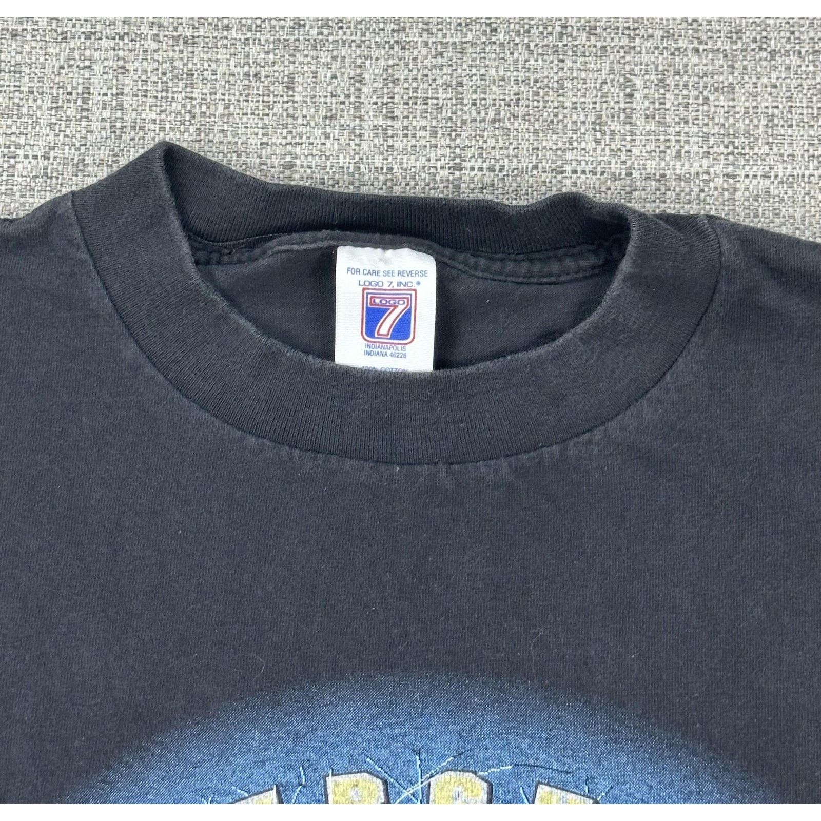 Logo 7 Pittsburgh Penguins Shirt Sz L Black NHL Hockey Logo 90s Tee Size US L / EU 52-54 / 3 - 6 Thumbnail