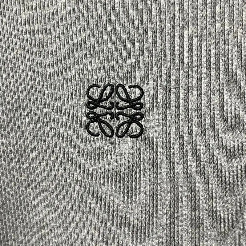 Loewe Loewe Light Gray Long Sleeve T-Shirt for Women . Size S / US 4 / IT 40 - 5 Thumbnail