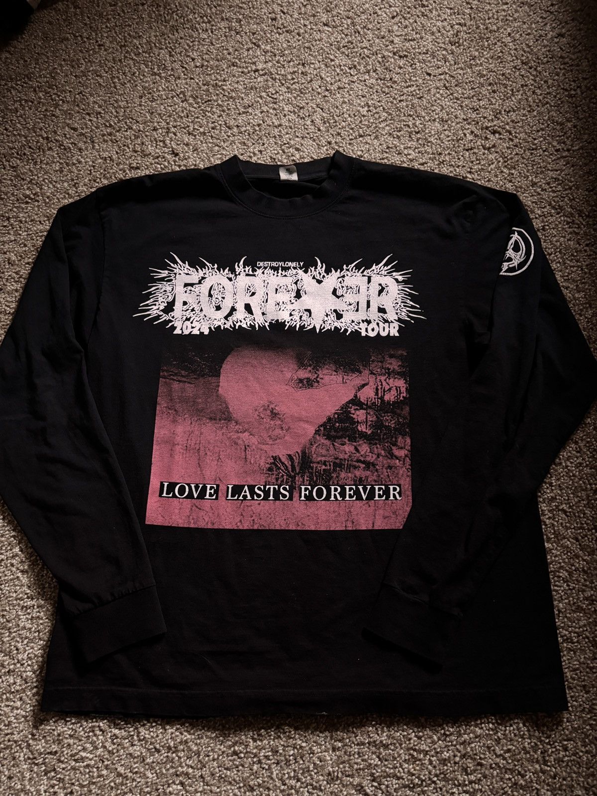 Destroy Lonely Forever tour long sleeve