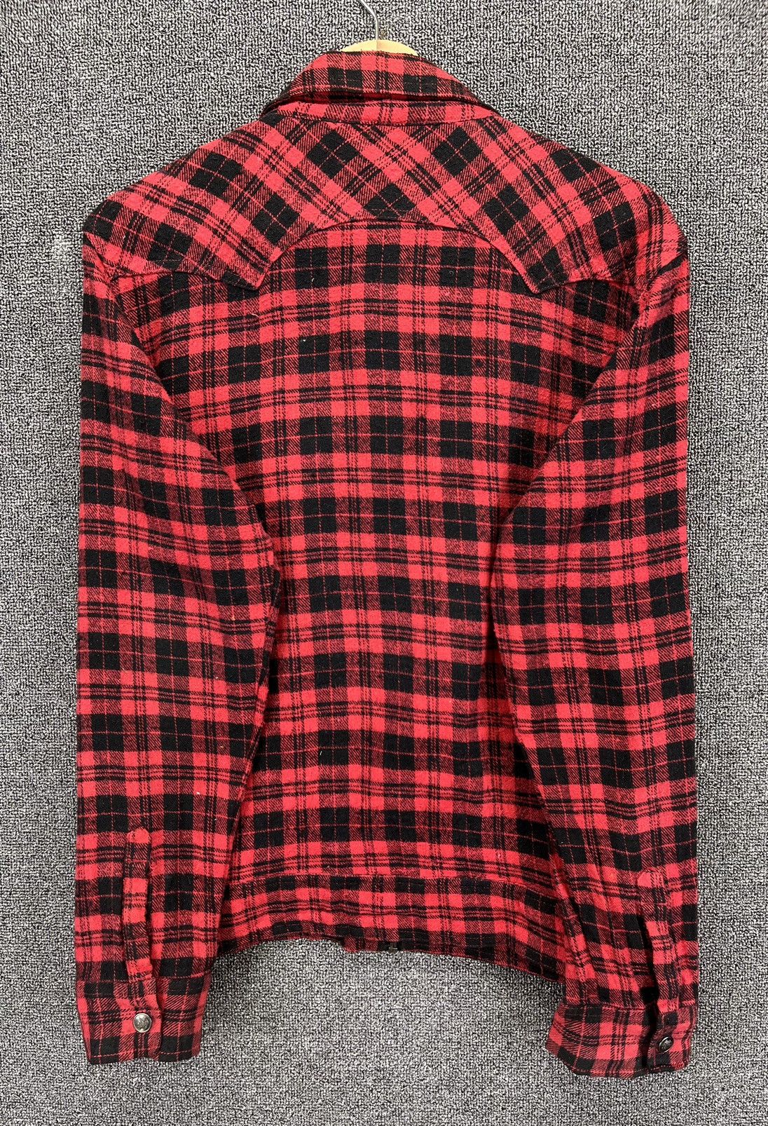 In The Attic Vintage In The Attic Shadow Plaid Rare Punk Jacket Size L / US 10 / IT 46 - 11 Thumbnail