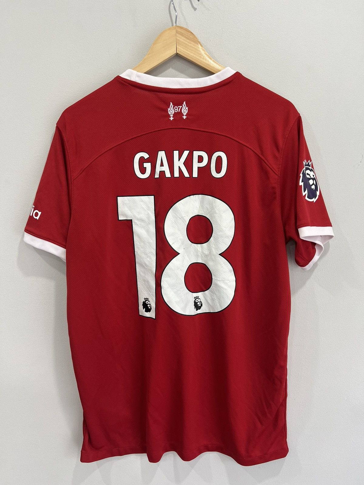 Nike Nike Liverpool Fc Home Jersey Soccer Football gakpo Size US XL / EU 56 / 4 - 2 Thumbnail