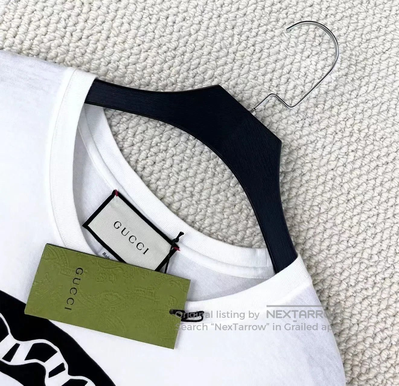 Gucci gucci white short sleeve t. Size US S / EU 44-46 / 1 - 3 Thumbnail