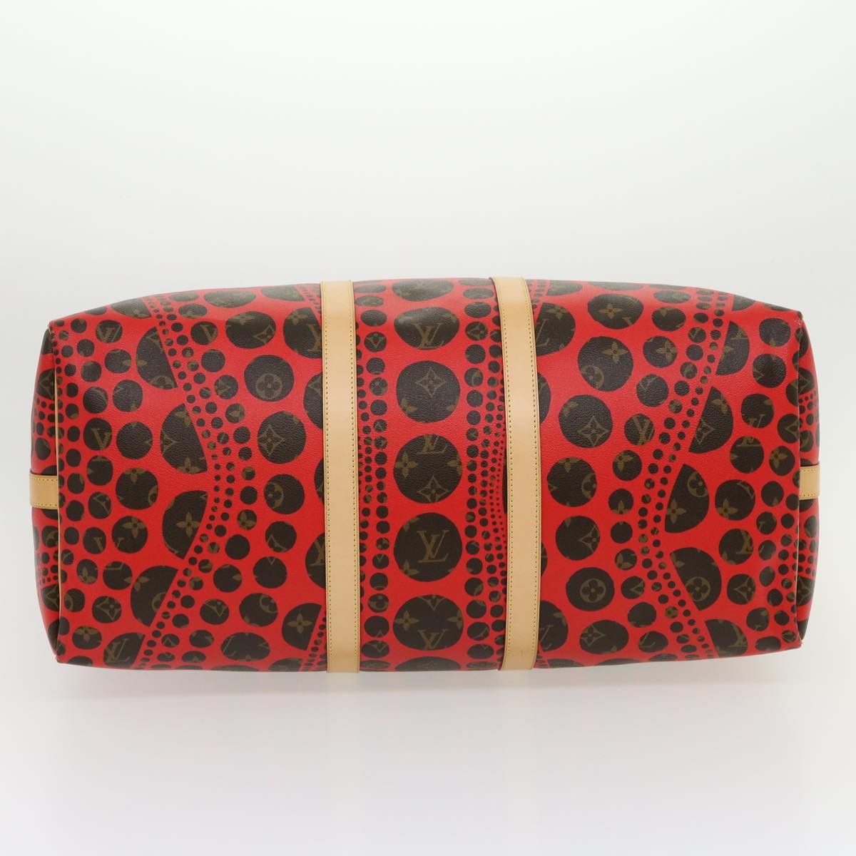 Louis Vuitton LOUIS VUITTON Monogram Yayoi Kusama Keepall Bandouliere55 Size ONE SIZE - 5 Thumbnail